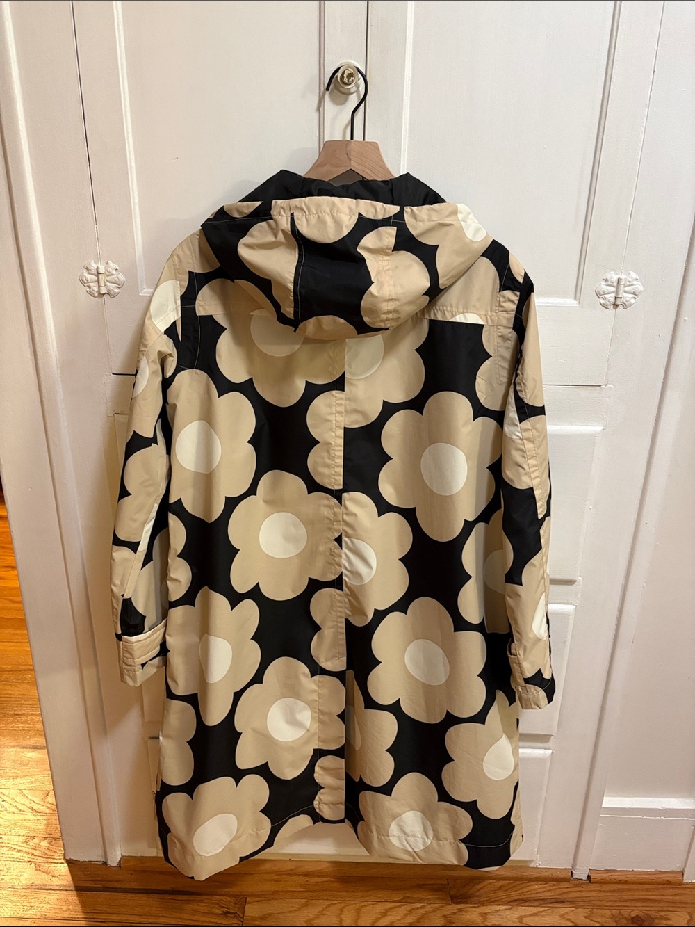 Orla Kiley x Regatta Cream and Black Trench Size XL Like New - Picture 4 of 5